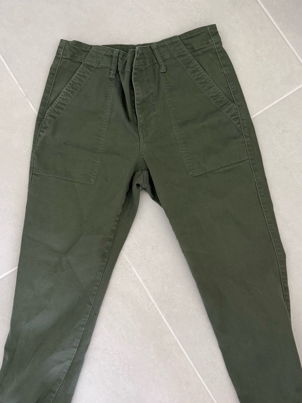 Women’s Olive Green Utility Pants
